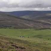 The beautiful Strathdon hills a few miles from Drumniall