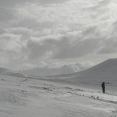 Winter snow on Deeside